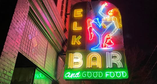 How a small Montana town saved its once-scandalous ‘Lass in the Glass’ neon sign